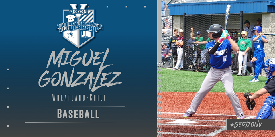 Miguel Gonzalez Spring 2026 Scholarship Winner of Wheatland-Chili